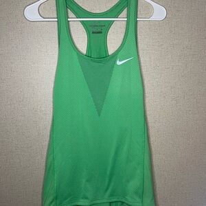 Nike Zonal Cooling Green Active Women’s Tank Top Size S
